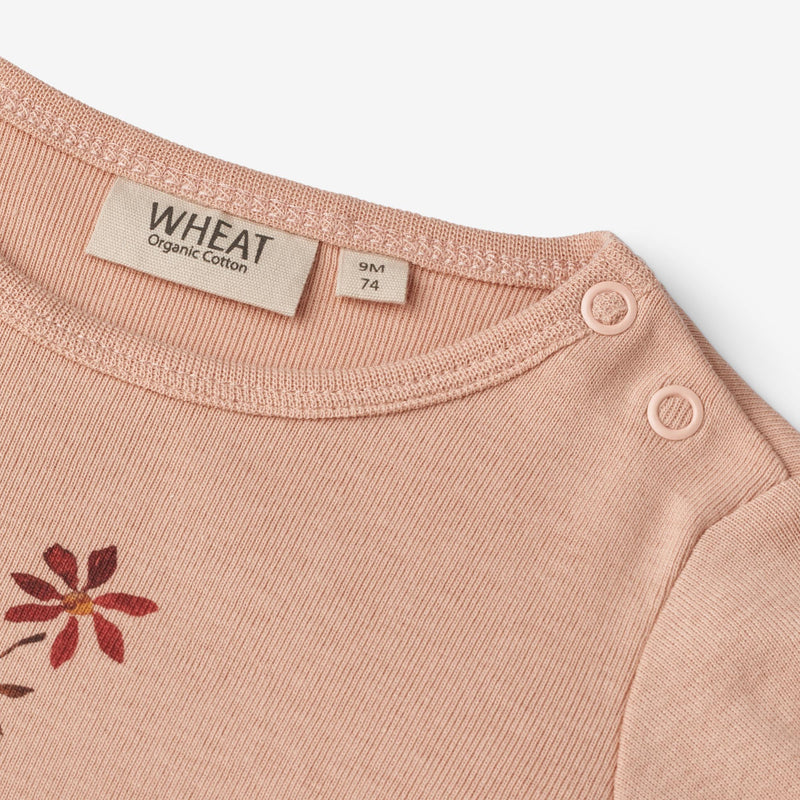 Wheat Main Body Flowers | Baby Underwear/Bodies 2358 pink sand