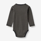 Wheat Main Body Freddie | Baby Underwear/Bodies 1433 navy stripe