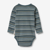 Wheat Main Body Freddie L/S Underwear/Bodies 9547 blue multi stripe