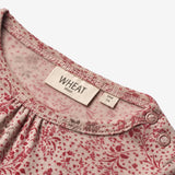 Wheat Wool Body Gatherings Wool LS | Baby Underwear/Bodies 2392 cherry flowers