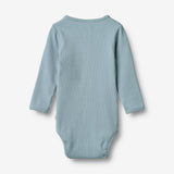 Wheat Main Body L/S Benny Underwear/Bodies 9419 calm blue