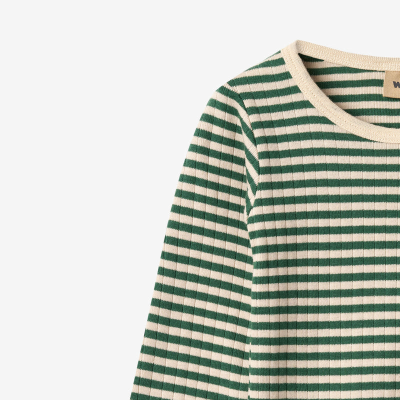 Wheat Main Body L/S Berti Body 4142 green stripe