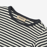 Wheat Main Body L/S Berti Body 9432 navy rib stripe