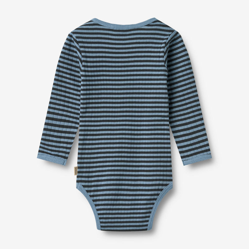 Wheat Main Body L/S Berti Body 9548 bright blue stripe