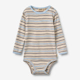 Wheat Main Body L/S Berti Body 9877 multi blue stripe