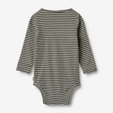 Wheat Main Body L/S Berti Underwear/Bodies 9577 winter forest stripe