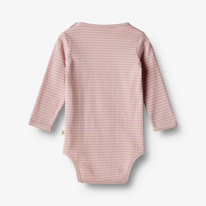 Wheat Main Body L/S Berti Underwear/Bodies 2354 pink lilac stripe