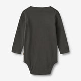 Wheat Main Body L/S Berti | Baby Underwear/Bodies 1180 raven