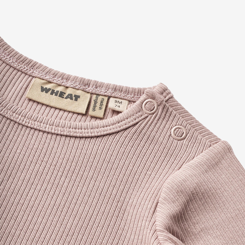 Wheat Main Body L/S Berti Underwear/Bodies 1135 dry rose