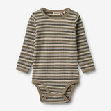 Wheat Main Body L/S Berti | Baby Underwear/Bodies 0181 multi stripe