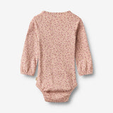 Wheat Main Body L/S Elmine Body 9898 dime rose small flowers