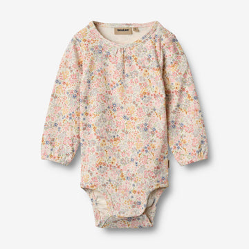 Wheat Main Body L/S Elmine Underwear/Bodies 9418 bright flowers
