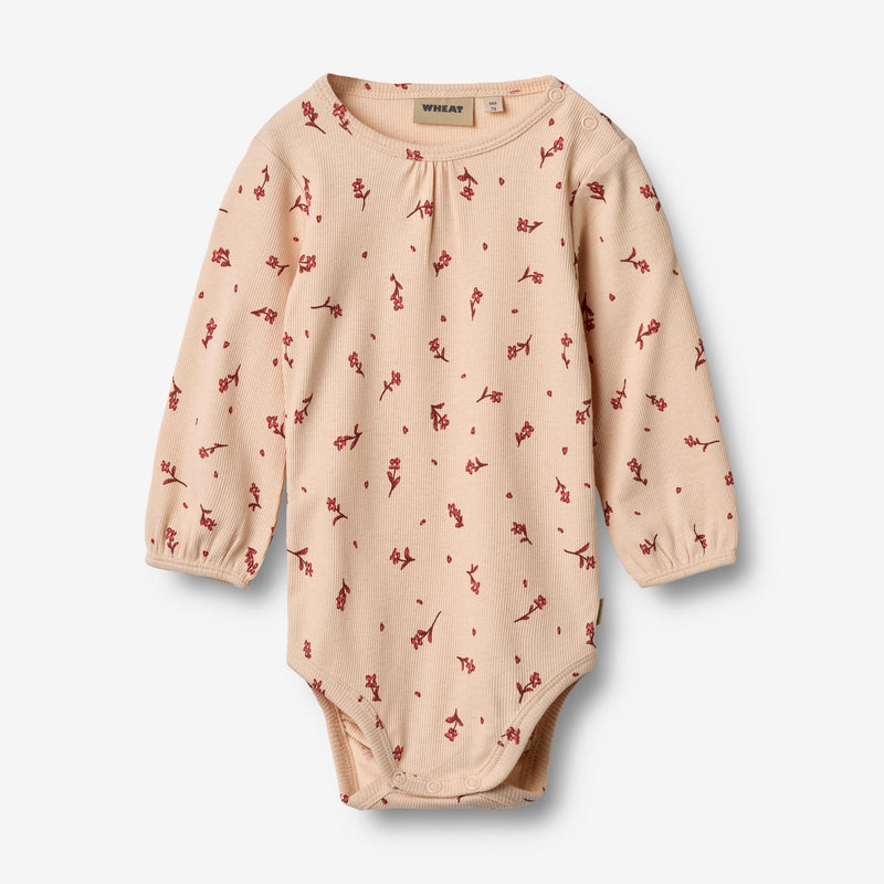Wheat Main Body L/S Elmine Underwear/Bodies 9439 rose water flowers