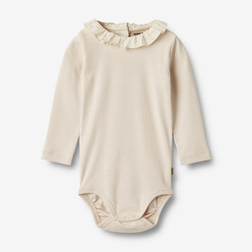 Wheat Main Body L/S Ena Underwear/Bodies 3129 eggshell 