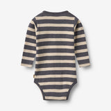 Wheat Main Body L/S Freddie Body 1309 greyblue stripe