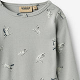 Wheat Main Body L/S Freddie Body 9035 dogs with dots