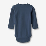 Wheat Main Body L/S Freddie Underwear/Bodies 1042 blue waves