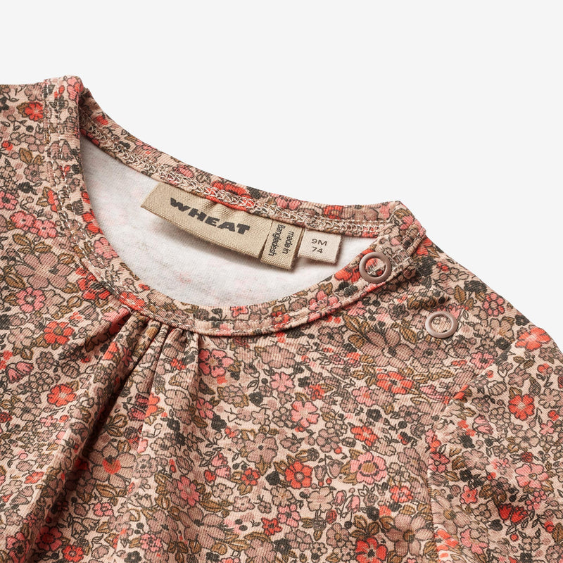 Wheat Main Body L/S Liv Underwear/Bodies 1187 rose flower meadow