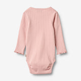 Wheat Main Body L/S Regitze Underwear/Bodies 9437 rose sprinkle