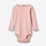 Wheat Main Body L/S Regitze Underwear/Bodies 9437 rose sprinkle