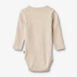 Wheat Main Body L/S Robert | Baby Underwear/Bodies 3129 eggshell 