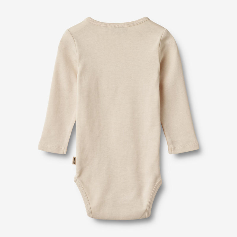 Wheat Main Body L/S Robert | Baby Underwear/Bodies 3129 eggshell 