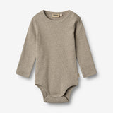 Wheat Main Body L/S Spencer Body 0072 gravel melange