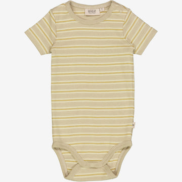 Wheat Main  Body Plain SS Underwear/Bodies 9111 sunny stripe