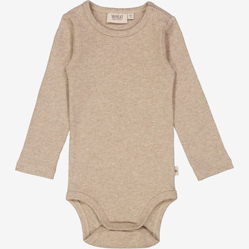 Wheat Main  Body Rib Underwear/Bodies 3306 cappuccino melange