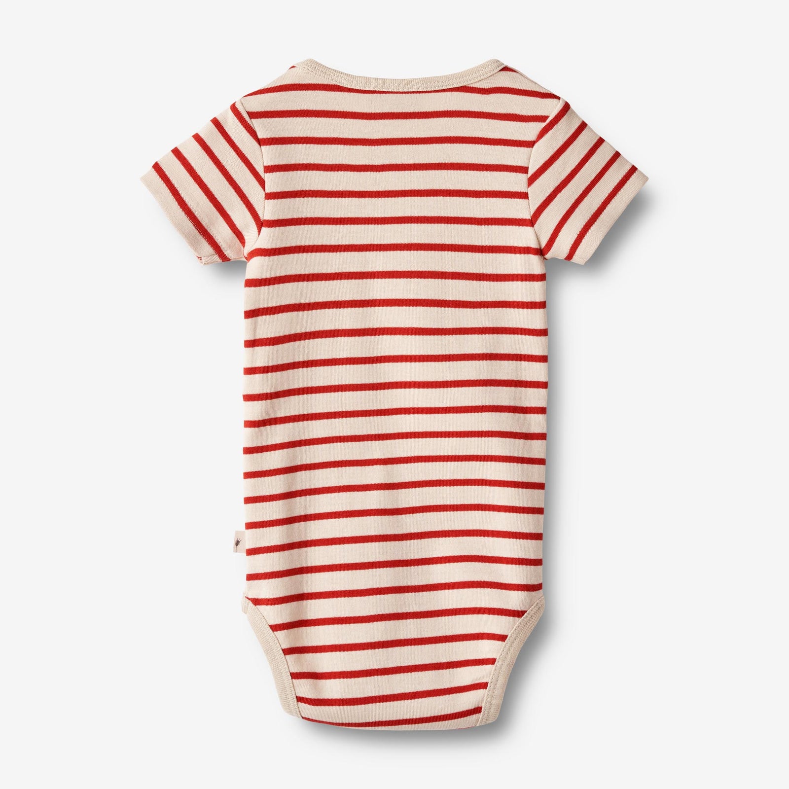 Body S/S Edvald Baby red stripe –