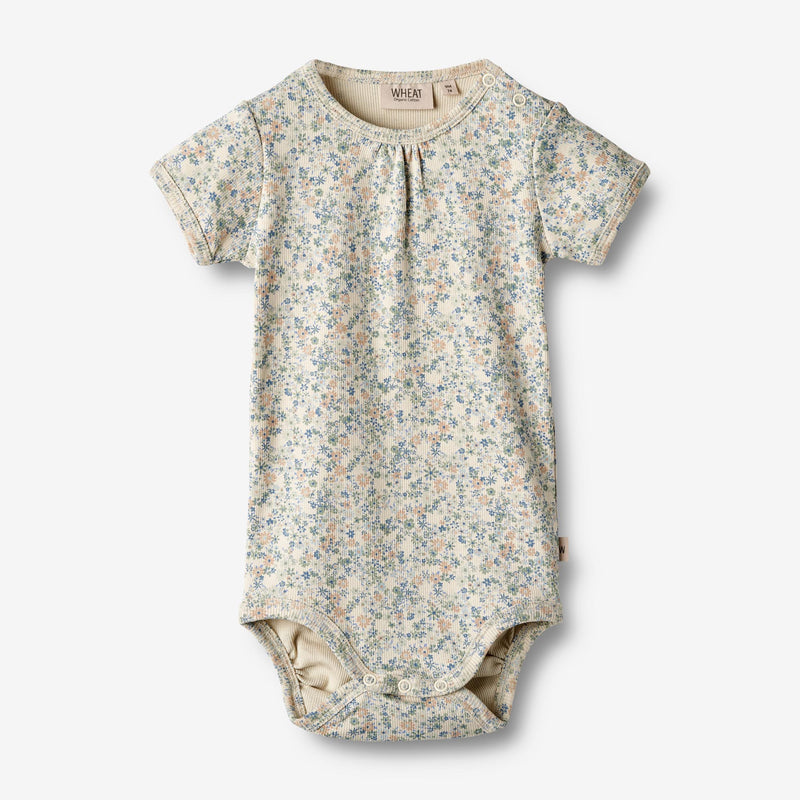 Wheat Main Body S/S Linette Underwear/Bodies 3337 sandshell mini flowers