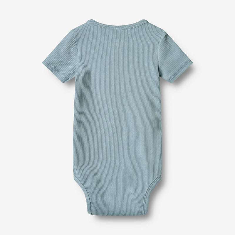 Wheat Main Body S/S Magnus Underwear/Bodies 9419 calm blue