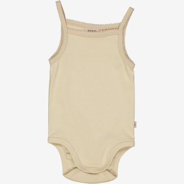 Wheat Main  Body Sleeveless Frill Underwear/Bodies 3186 clam
