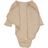 Wheat Wool Body Wool Wraparound Underwear/Bodies 3204 khaki melange