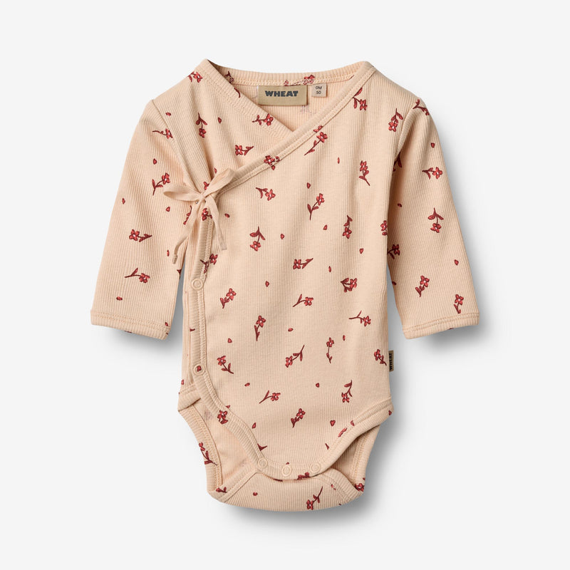 Wheat Main Body Wraparound L/S Chia Underwear/Bodies 9439 rose water flowers