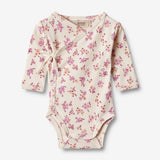Wheat Main Body Wraparound L/S Chia Underwear/Bodies 1478 shell flowers
