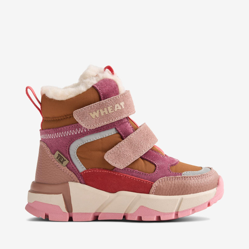 Wheat Footwear Bootie Lucka Tex Winter Footwear 2487 rose powder