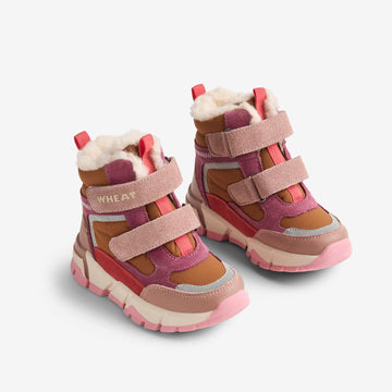 Wheat Footwear Bootie Lucka Tex Winter Footwear 2487 rose powder