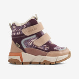 Wheat Footwear Bootie Lucka Tex Winter Footwear 1176 purple dawn