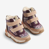 Wheat Footwear Bootie Lucka Tex Winter Footwear 1176 purple dawn