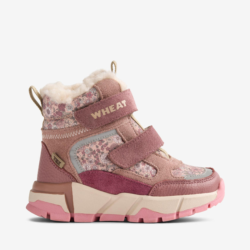 Wheat Footwear Bootie Lucka Tex Winter Footwear 2036 rose dust flowers