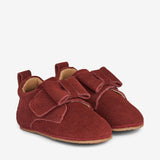 Wheat Footwear Bow Indoor Shoe | Baby Indoor Shoes 2072 red