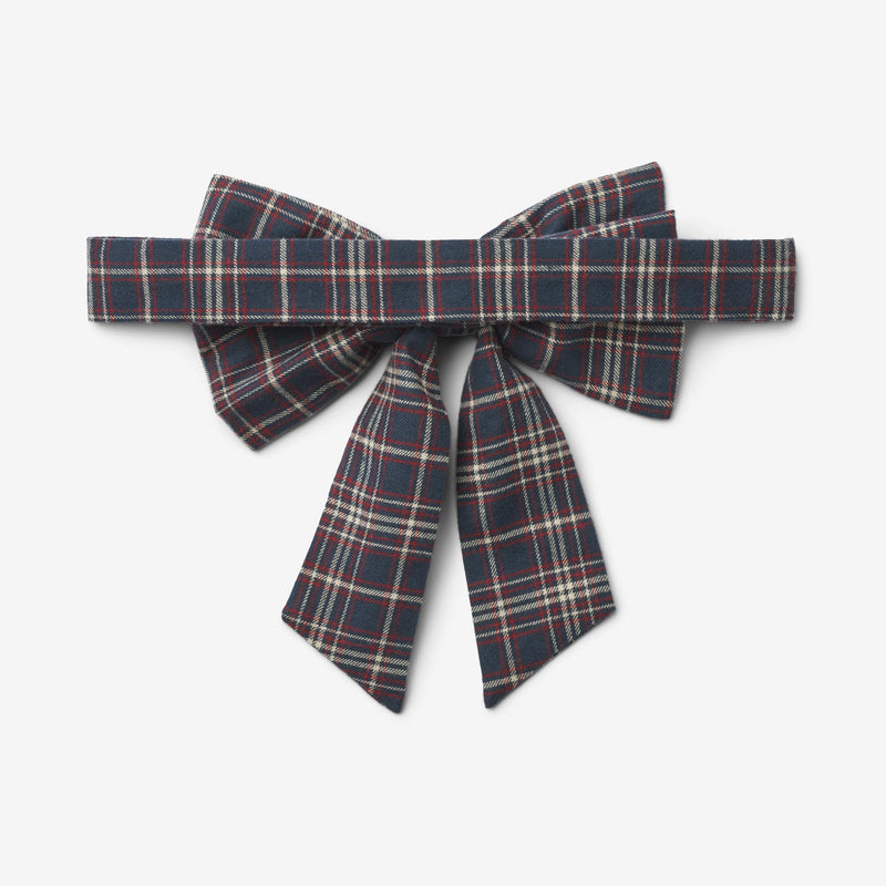 Wheat Main Bow Waist Sonja Acc 1437 navy check