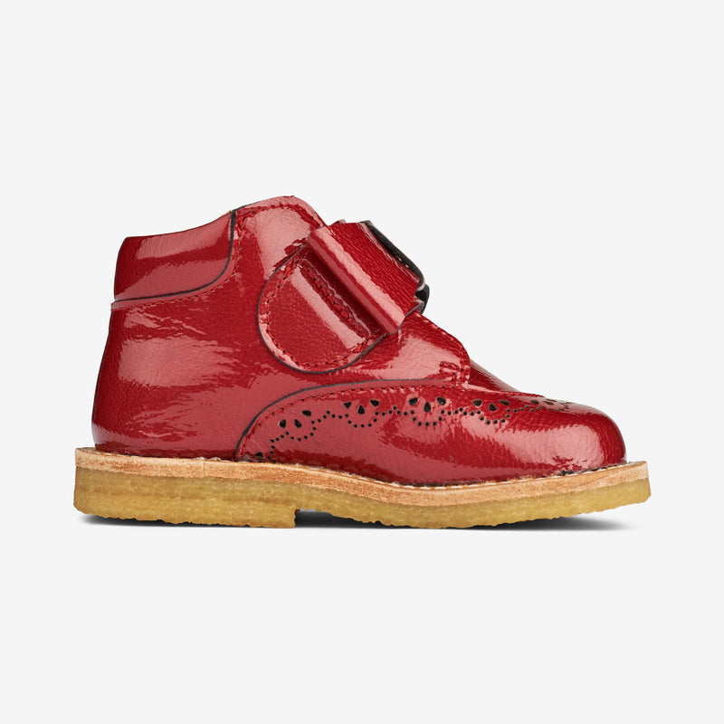 Wheat Footwear Bowy Prewalker Shoe | Baby Prewalkers 2072 red