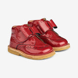 Wheat Footwear Bowy Prewalker Shoe | Baby Prewalkers 2072 red