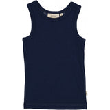 Wheat Wool Boys Wool Singlet Underwear/Bodies 1432 navy