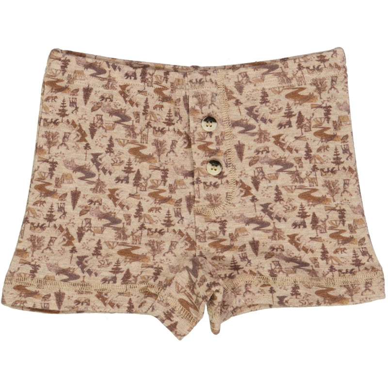 Wheat Wool Boys Wool Tights Underwear/Bodies 3208 khaki wild life