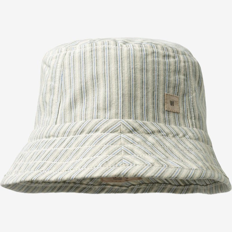 Wheat Main Bucket Hat Alec Acc 4109 aquablue stripe