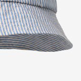 Wheat Main Bucket Hat Tilo Badge Accessory 9580 blue swim stripe