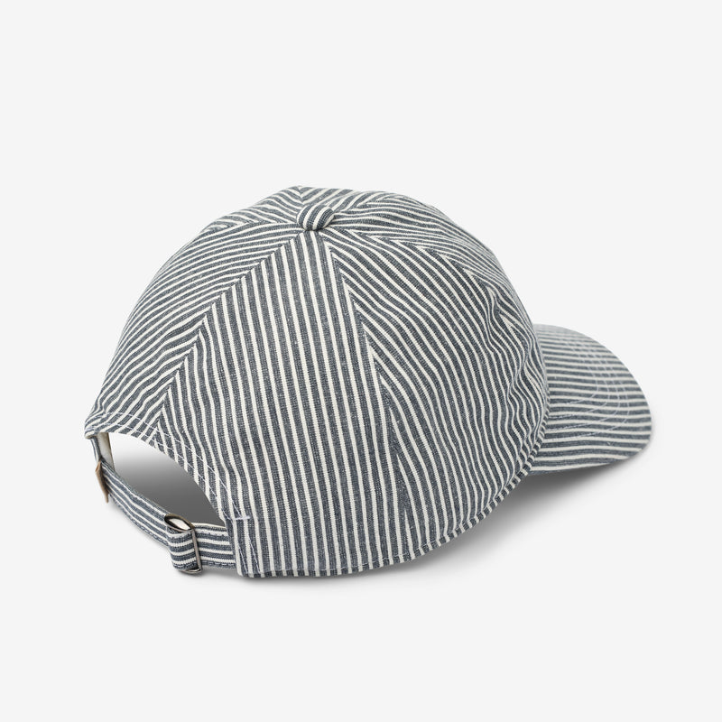 Wheat Outerwear Cap Allaso Outerwear acc. 1433 navy stripe